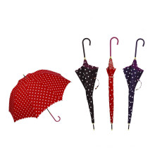 Manual Open DOT Printing Straight Umbrella (BD-41)